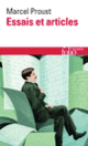 Couverture Essais et articles (Marcel Proust)