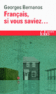 Couverture Français, si vous saviez... (Georges Bernanos)