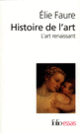 Couverture Histoire de l'art (Élie Faure)