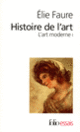 Couverture Histoire de l'art (Élie Faure)