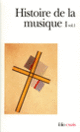 Couverture Histoire de la musique (Collectif(s) Collectif(s))