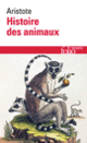 Couverture Histoire des animaux ( Aristote)