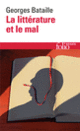 Couverture La Littérature et le mal (Georges Bataille)