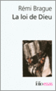Couverture La Loi de Dieu (Rémi Brague)