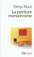 Couverture La peinture monochrome ()