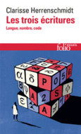 Couverture Les trois écritures ()