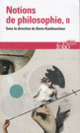 Couverture Notions de philosophie (Collectif(s) Collectif(s))