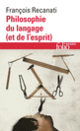 Couverture Philosophie du langage (et de l'esprit) (François Recanati)