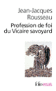 Couverture Profession de foi du Vicaire savoyard (Jean-Jacques Rousseau)
