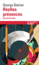 Couverture Réelles présences (George Steiner)