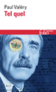 Couverture Tel quel (Paul Valéry)