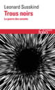 Couverture Trous noirs (Leonard Susskind)
