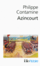 Couverture Azincourt (Philippe Contamine)