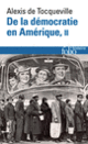 Couverture De la démocratie en Amérique (Alexis de Tocqueville)