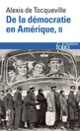 Couverture De la démocratie en Amérique (Alexis de Tocqueville)