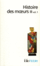 Couverture Histoire des mœurs (Collectif(s) Collectif(s),Jean Poirier)