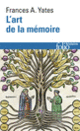 Couverture L'art de la mémoire (Frances A. Yates)