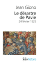 Couverture Le désastre de Pavie (Jean Giono)
