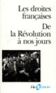 Couverture Les Droites françaises (Collectif(s) Collectif(s),Jean-François Sirinelli)