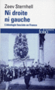 Couverture Ni droite ni gauche (Zeev Sternhell)