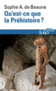 Couverture Qu'est-ce que la Préhistoire? (Sophie Archambault de Beaune)