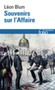 Couverture Souvenirs sur l'Affaire (Léon Blum)