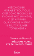 Couverture Idéalisme moral et réalisme politique ()