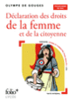 Couverture Déclaration des droits de la femme et de la citoyenne (Olympe de Gouges)