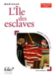 Couverture L'île des esclaves ( Marivaux)