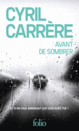 Couverture Avant de sombrer ()