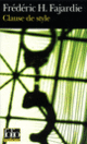 Couverture Clause de style (Frédéric H. Fajardie)