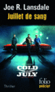 Couverture Juillet de sang (Joe R. Lansdale)