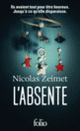 Couverture L'absente (Nicolas Zeimet)