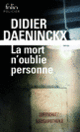 Couverture La mort n'oublie personne (Didier Daeninckx)