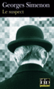 Couverture Le Suspect (Georges Simenon)