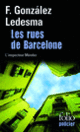 Couverture Les rues de Barcelone (Francisco González Ledesma)