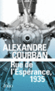 Couverture Rue de l'Espérance, 1935 (Alexandre Courban)