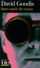 Couverture Sans espoir de retour (David Goodis)