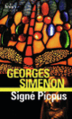 Couverture Signé Picpus (Georges Simenon)