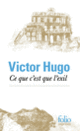 Couverture Ce que c'est que l'exil (Victor Hugo)
