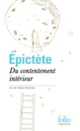 Couverture Du contentement intérieur et autres textes ( Épictète)