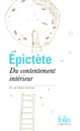 Couverture Du contentement intérieur et autres textes ( Épictète)