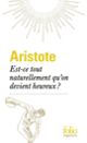 Couverture Est-ce tout naturellement qu'on devient heureux ? ( Aristote)