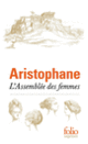 Couverture L'Assemblée des femmes ( Aristophane)