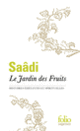 Couverture Le Jardin des Fruits ( Saâdi)