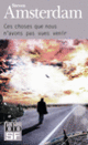Couverture Ces choses que nous n'avons pas vues venir (Steven Amsterdam)