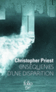 Couverture Conséquences d'une disparition (Christopher Priest)