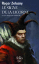Couverture Le signe de la licorne (Roger Zelazny)