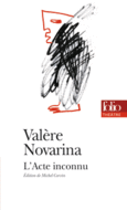 Couverture L'Acte inconnu ()