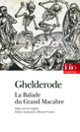 Couverture La Balade du Grand Macabre (Michel de Ghelderode)